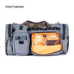 Monkey Troopers Grey Spidey Duffle Bag image 4