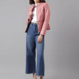 Latin Quarters Pink Biker Jacket image 4