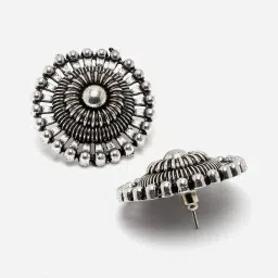 Panash Silver Plated Artificial Beads Jewellery Set image 5