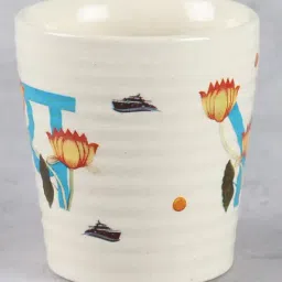 india circus by krsnaa mehta India Circus By Krshna Mehta Multi Stoneware Printed Mugs image 5