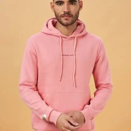 People by Pantaloons Pink Regular Fit Hooded Sweatshirt-picture-28