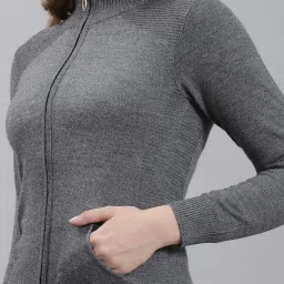 Monte Carlo Grey Textured Sweater image 5