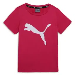 Puma Kids Garnet Rose Logo T-Shirt-picture-22