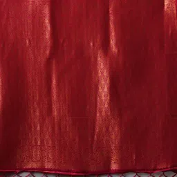 Saree Mall Blue Woven Sarees With Unstitched Blouse image 5