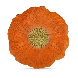 Pure Home and Living Solid Orange Glass Small Side Bowls image 5