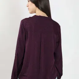 Vero Moda Purple Regular Fit Top image 2