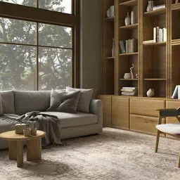 Asterlane Soft Rug For Living Room 6X9 Feet Brown Premium Collection Carpet For Living Room-picture-15