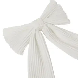 Accessorize London Cream Bow Hair Clip image 3