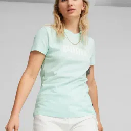 Puma Ess V-Neck Regular Fit Womens T-Shirt-picture-46