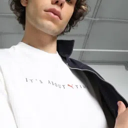 Puma Mmq White Cotton Relaxed Fit Printed T-Shirt image 5