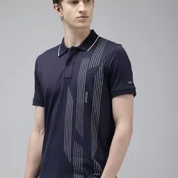Arrow Abstract Printed Polo Collar Pure Cotton T-shirt image 2