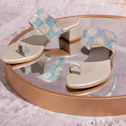 Inc.5 Women's Silver Toe Ring Sandals-picture-7