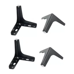 Ebco Sofa Leg 1 Black Finish, Size 128x128x150x1.8 mm, SL1-15-BL (Set of 4)-picture-36