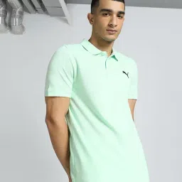 Puma NRP India Mint Green Slim Fit Cotton Polo T-Shirt-picture-24