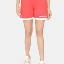 Rosaline by Zivame Red Sports Shorts-image-37
