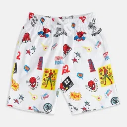 Pantaloons Junior White Printed T-Shirt with Shorts image 3