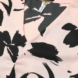 Campus Sutra Pink Printed Shift Dress image 5