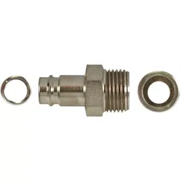 RS PRO Brass Male Pneumatic Quick Connect Coupling G 3/8 Male Threaded, 6672033-image-84