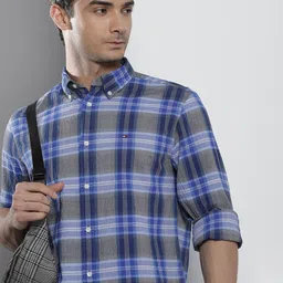 Tommy Hilfiger Tartan Checked Casual Shirt-image-19
