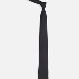 Louis Philippe Men Self Design Skinny Tie image 2