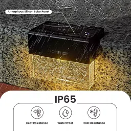 Homehop HHSOL-07-8 Acrylonitrile Butadiene Styrene 1.6 kg Multicolor Decoration Lamp image 3