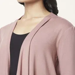 Honey by Pantaloons Pink Full Sleeves Shrug image 5