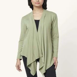 Honey by Pantaloons Green Full Sleeves Shrug-picture-13