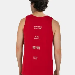 Jockey Red Regular Fit Printed Vests image 2