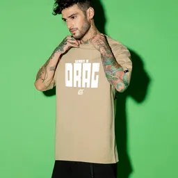 bewakoof Official Naruto Merchandise Men's 100% Cotton 220 GSM Graphic Print Oversized Fit Round Neck T-Shirt image 3