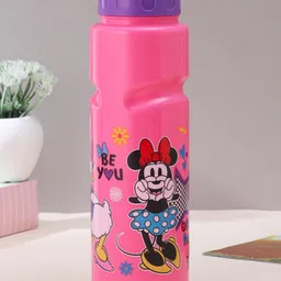 Disney by Gluman  Minnie Summer Spout Water Bottle Pink - 700 ml-image-4