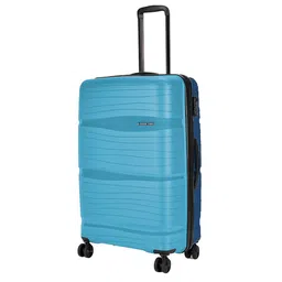 Nasher Miles Textured Hard-Sided Medium Trolley Suitcase image 1