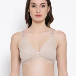 Clovia Beige Non Wired Non Padded Everyday Bra-picture-31
