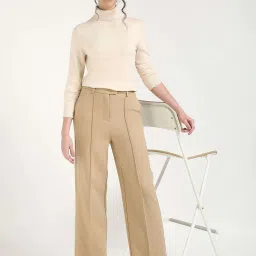 Tommy Hilfiger Beige Heather Regular Fit Sweater image 5