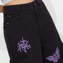 The Souled Store Black Plain Jeans image 5
