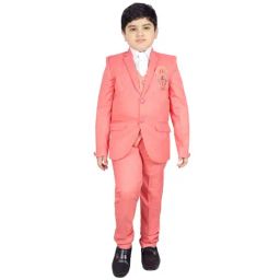 SG Yuvraj Kids Pink Solid Shirt, Coat, Jacket with Pants-picture-25