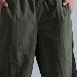 Bene Kleed Olive Relaxed Fit High Rise Joggers image 5