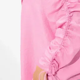 The Souled Store Pink Plain Shirts image 5