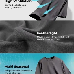 Bewakoof Purple Printed Cotton T-shirt image 5