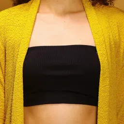 Sera Yellow Long Shrug image 5