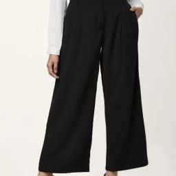 Annabelle by Pantaloons Black High Rise Palazzos-picture-21