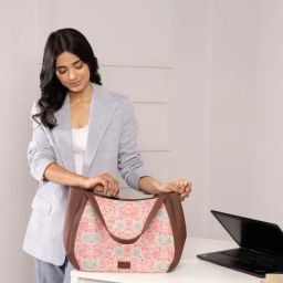 ZOUK Mangalore Blossoms Multicolor Printed Luna Shoulder Bag-picture-29