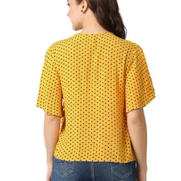 Pepe Jeans Yellow Printed Top image 2