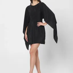Vero Moda Black Regular Fit A Line Dress image 5