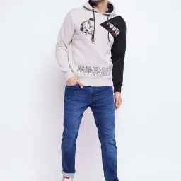 Duke Cement Regular Fit Printed Hooded Sweatshirt image 5