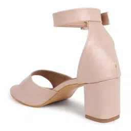 Trase Women's Beige Ankle Strap Sandals image 5