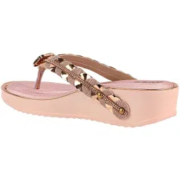 Shoetopia Kids Pink Thong Sandals image 5