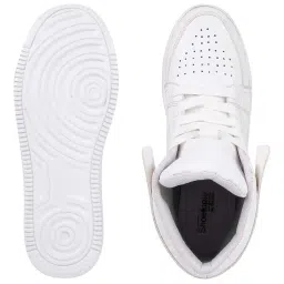 Shoetopia Kids White Casual Sneakers image 5