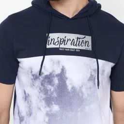 Duke Navy Blue Slim fit Tie - Dye T-Shirt image 5