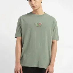 Levi's Green Regular Fit Embroidered T-Shirt-picture-33