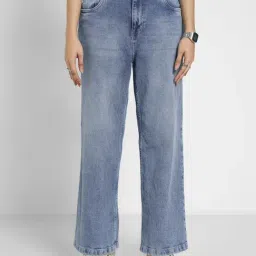 Sf Jeans By Pantaloons Denim Blue Cotton Comfort Fit Jeans-picture-44